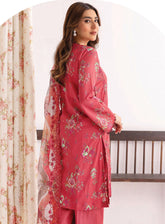 Zohra By Motifz Embroidered Lawn 3 Piece Unstitched Suit MT25FE D-5371 INAYA